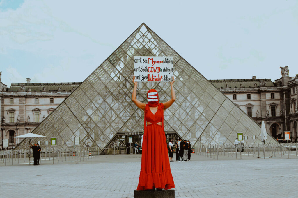 Brouxel and Rabia Commitment Women in Resistance Exhibition